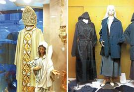 Todo un lujo. Las tiendas vaticanas para cardenales y monjas no venden tantos productos.
