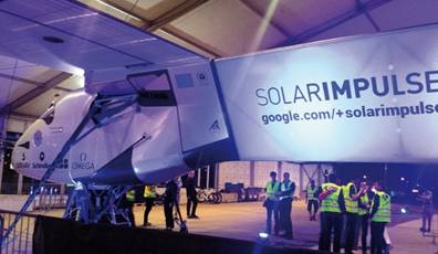 El avi&oacute;n solar intentar&aacute; dar la vuelta al mundo sin una gota de combustible