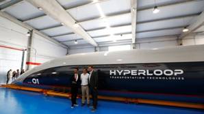 Cápsula de pasajeros de “Hyperloop” (Reuters)