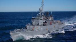 El ARA Espora participó de la búsqueda