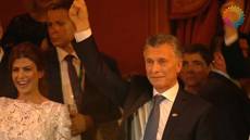 Macri lloró en el cierre de 'Argentum'.