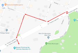 TRÁNSITO. Así se reacomodará la circulación por la obra. (Gentileza Municipalidad de Córdoba)