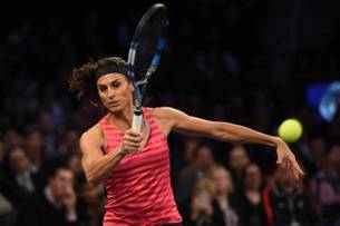 El drive de Gaby, dueña de un tenis exquisito