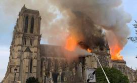 Incendio en Notre Dame