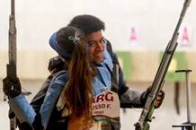 Fernanda Russo y Julián Gutiérrez, los chicos del tiro