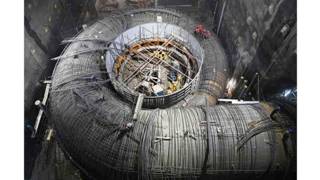Turbina de la central Baihetan