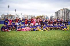 Boca y River jugar el primero superclásico sub 12 (Prensa River)