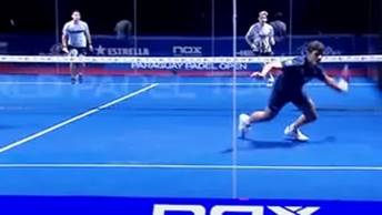 Puntazo de pádel en Paraguay.