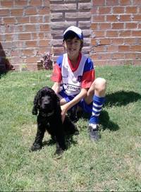 El pequeño Elian Larregina, y la niñez en Suipacha