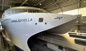 En 10 días el China Zorrilla será lanzado al agua en Australia (y así  traerán el ferry eléctrico más grande del mundo)